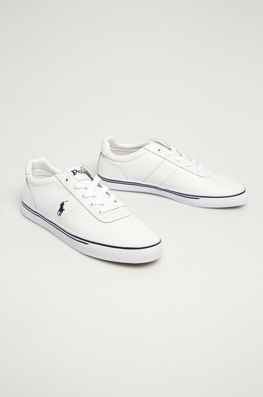 Polo Ralph Lauren - Kožená obuv 816765046002 biela AW20
