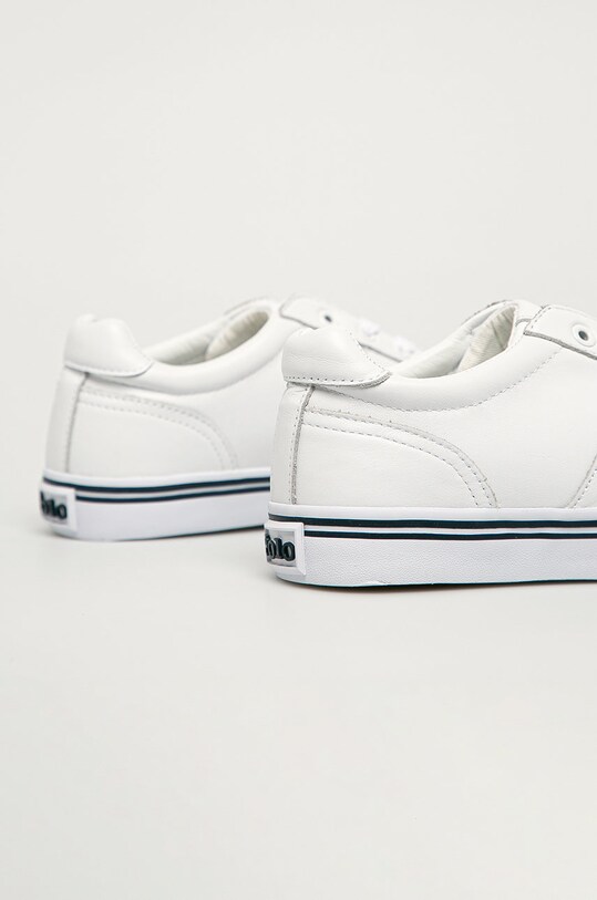 Obuv Polo Ralph Lauren - Kožená obuv 816765046002 biela