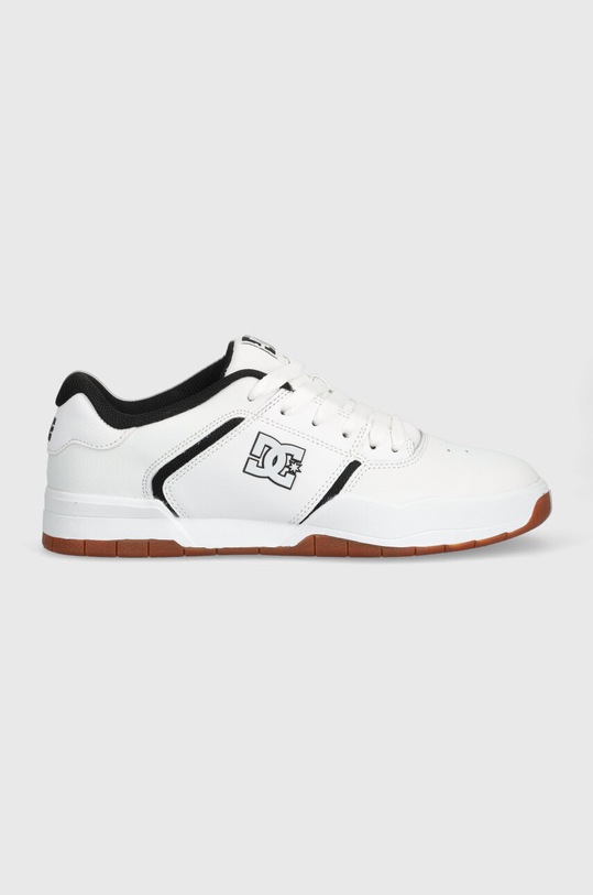 DC sneakersy Central skóra zamszowa biały ADYS100551