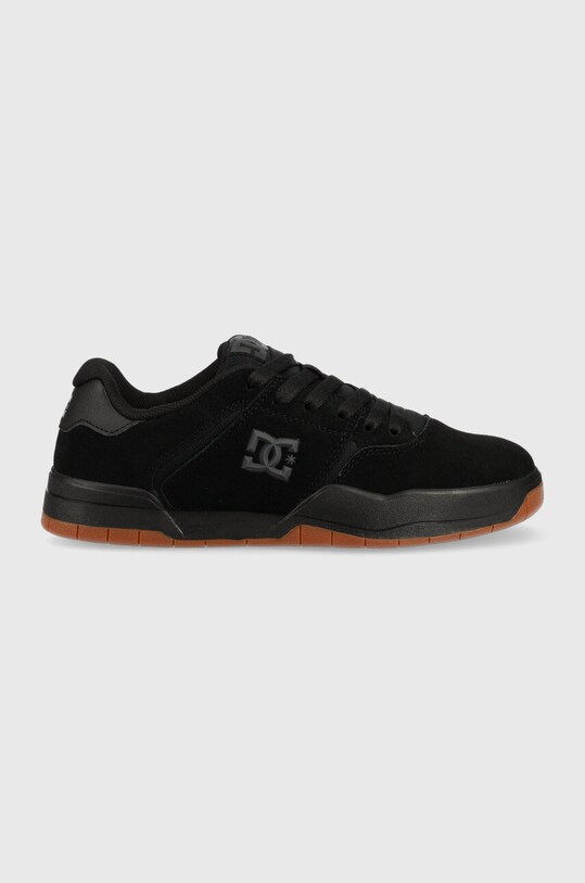 DC buty Central skóra zamszowa czarny ADYS100551