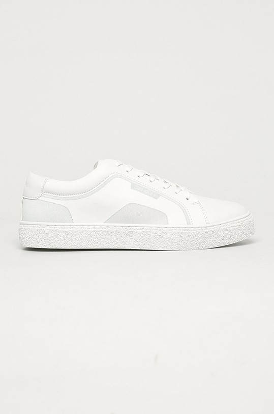 Calvin Klein - Boty imitace kůže bílá F2245.100