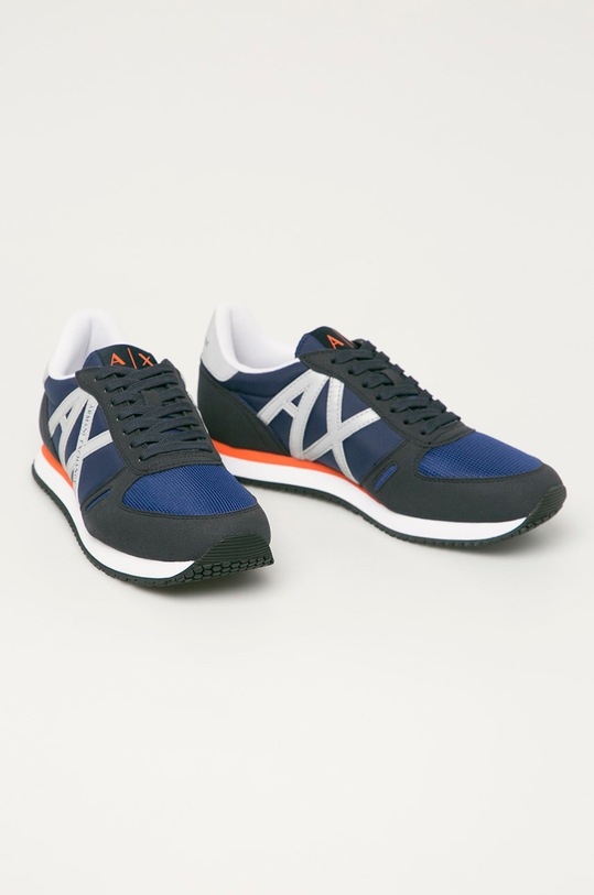 Armani Exchange - Boty XUX017.XCC68 námořnická modř AA00