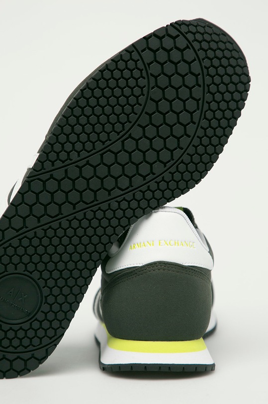 Obuv Armani Exchange - Topánky XUX017.XCC68 zelená