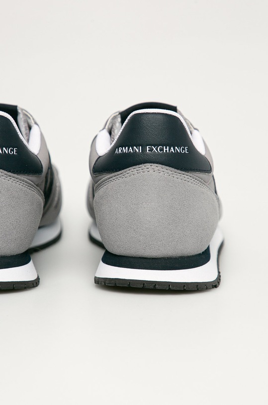 Boty Armani Exchange - Boty XUX017.XCC68 šedá