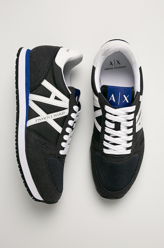 Armani Exchange - Boty XUX017.XCC68 černá