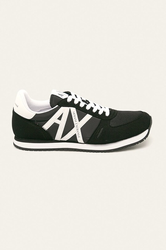 Armani Exchange - Cipele tekstil crna XUX017.XCC68