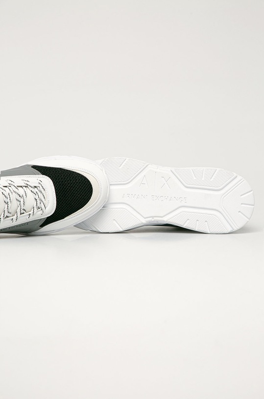 Armani Exchange - Pantofi XUX080.XV258 alb