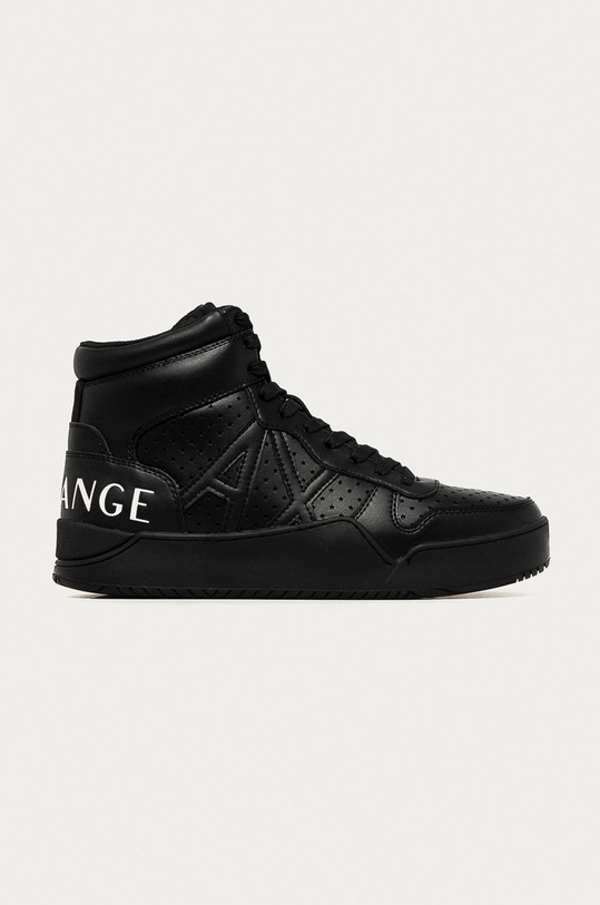Armani Exchange - Buty XUZ003.XCC66 imitacja skóry licowej czarny XUZ003.XCC66