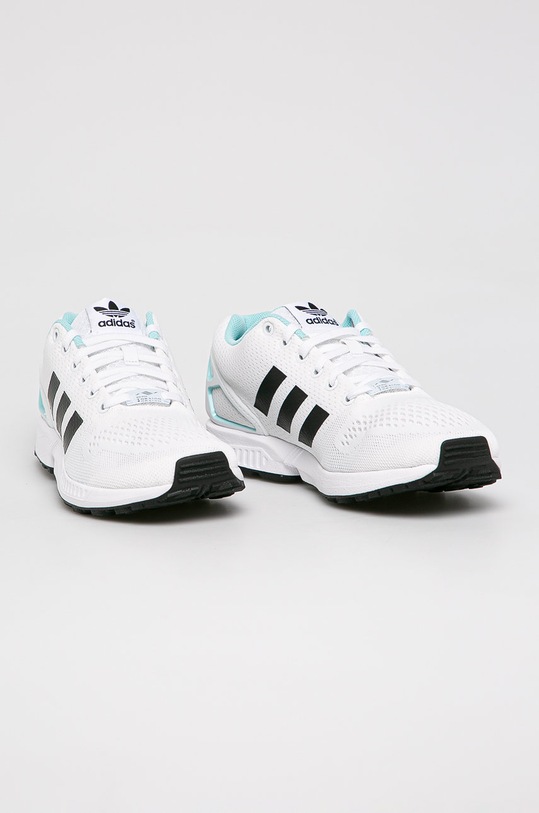 adidas Originals - Buty Zx Flux FW0026 FW0026 biały AW20