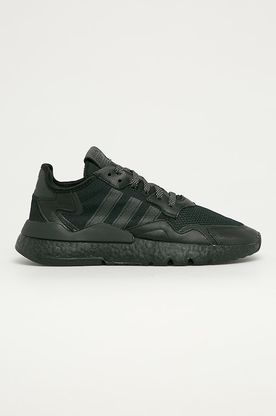 adidas Originals - Buty Nite Jogger FV1277 tekstylny czarny FV1277