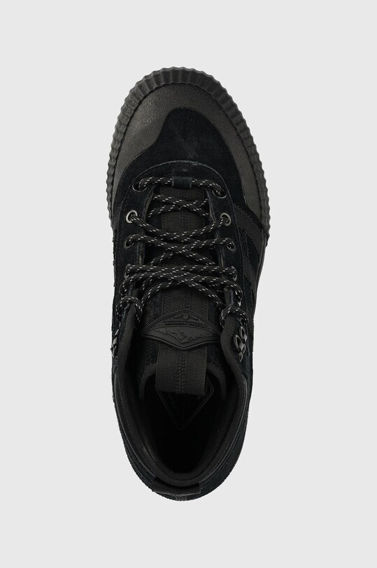 Велурени маратонки adidas Originals черен FV5130