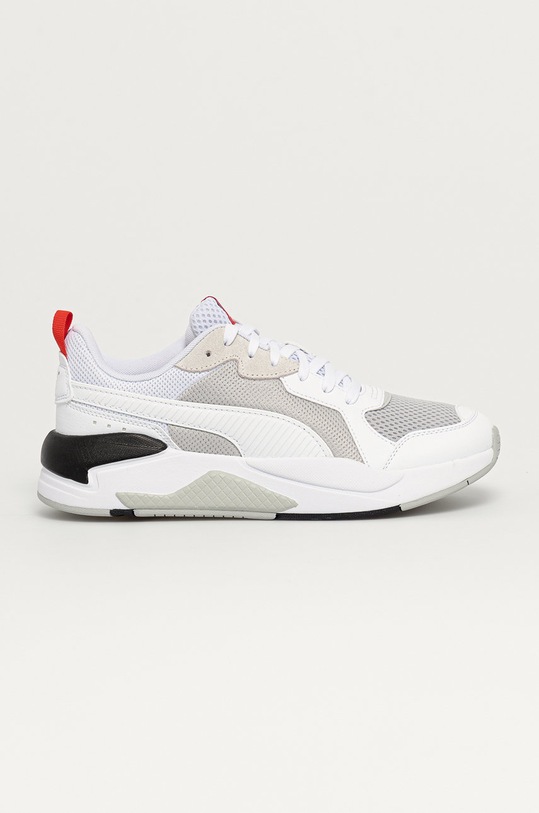 Topánky Puma 372602 imitácia kože biela 372602