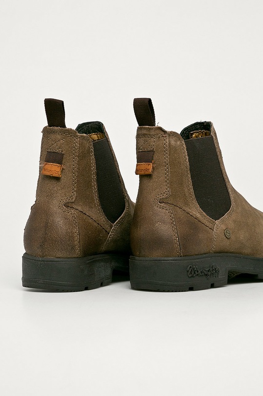 Încălțăminte Wrangler - Botine din piele intoarsa WM02051A bej