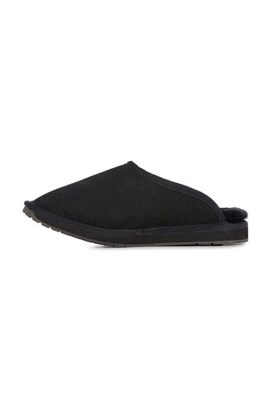Emu Australia - Papuci din piele intoarsa Platinum Esperence negru MP10528.BLK