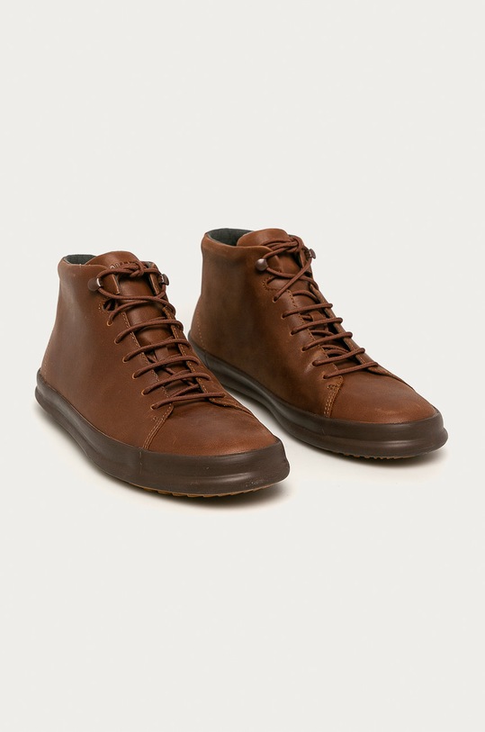 Camper - Kožená obuv Chasis Sport K300236.012 hnedá AW23