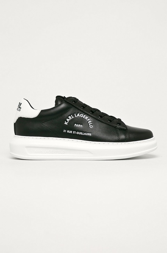 Karl Lagerfeld - Δερμάτινα παπούτσιαKAPRI MENS μαύρο KL52538.000