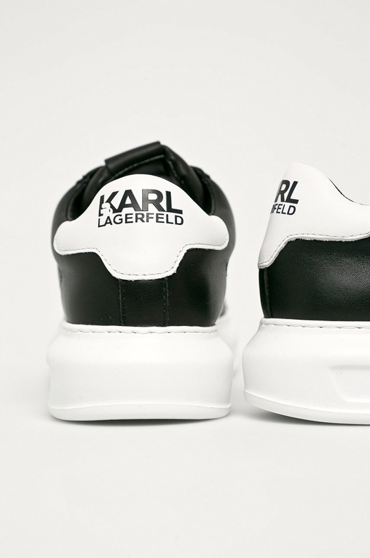 Παπούτσια Karl Lagerfeld - Δερμάτινα παπούτσιαKAPRI MENS KL52538.000 μαύρο