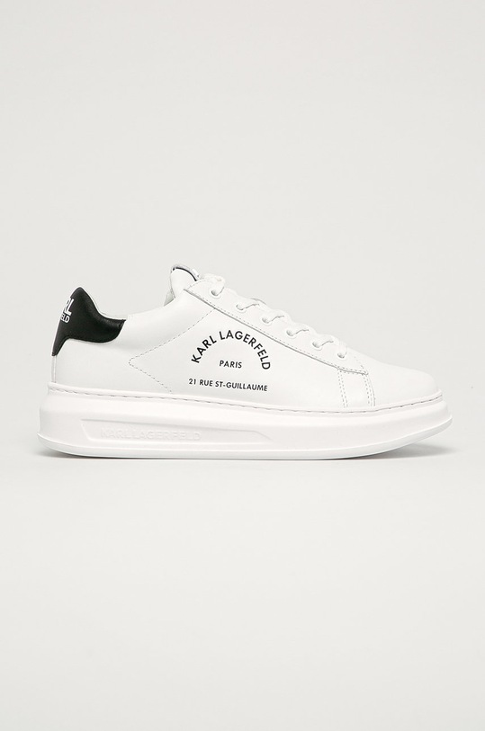 Karl Lagerfeld - Ghete de piele alb KL52538.011