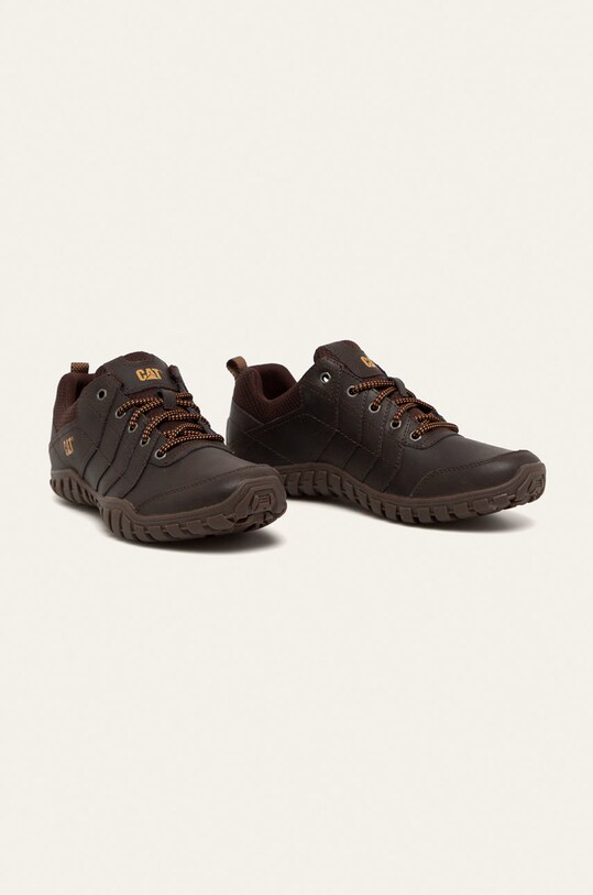 Caterpillar - Bőr félcipő Instruct Casual P722310 barna AW23