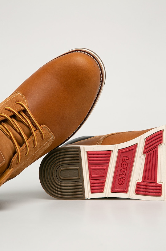 Levi's - Kožená obuv hnedá 37542.0093