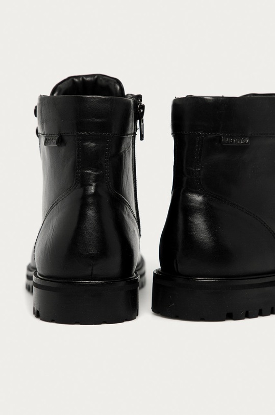 Încălțăminte Levi's - Ghete de piele 38295.0211 negru