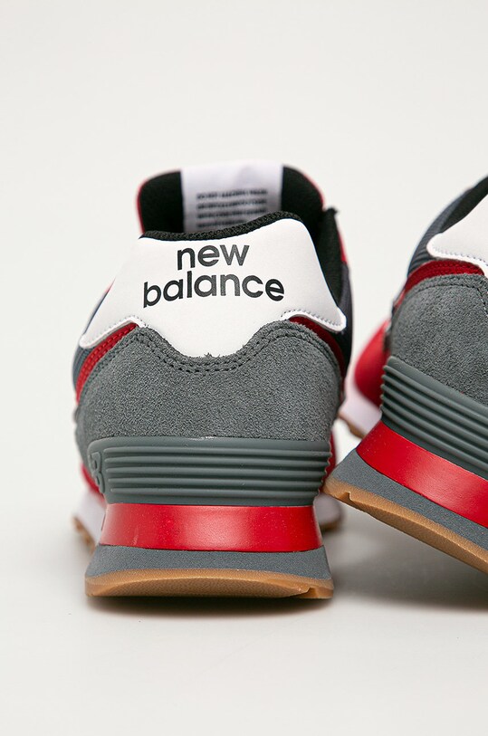 Boty New Balance - Boty ML574SKD ML574SKD červená