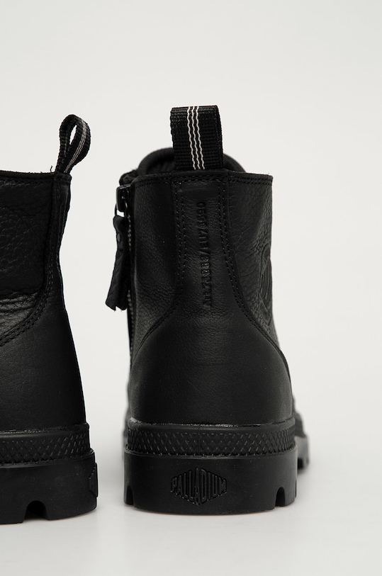 Încălțăminte Palladium - Ghete de piele Pampa Z l Ess U 76888 negru