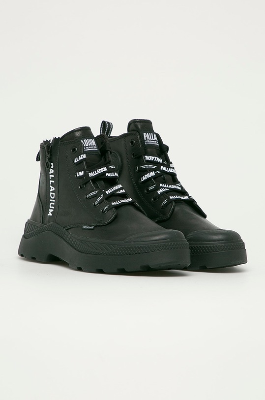 Palladium - Кожени обувки 76902 черен AW20