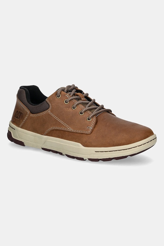 CAT Footwear - Δερμάτινα κλειστά παπούτσια Colfax λείο δέρμα καφέ P716677