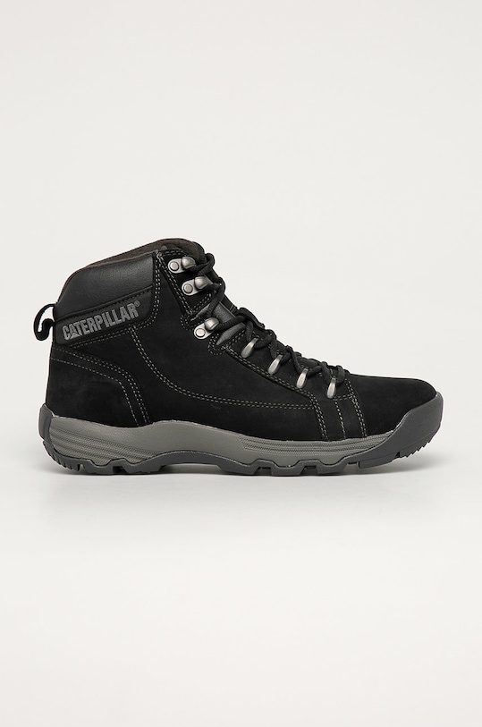 CAT Footwear - Buty zamszowe Supersede skóra zamszowa czarny P719133