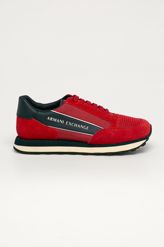 Armani Exchange – Buty syntetyczny czerwony XUX083.XV263