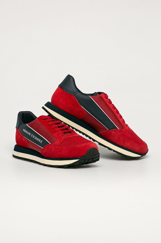 Armani Exchange – Buty XUX083.XV263 czerwony AA00