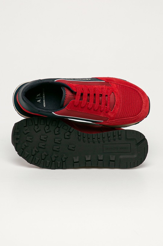 Armani Exchange – Buty czerwony XUX083.XV263