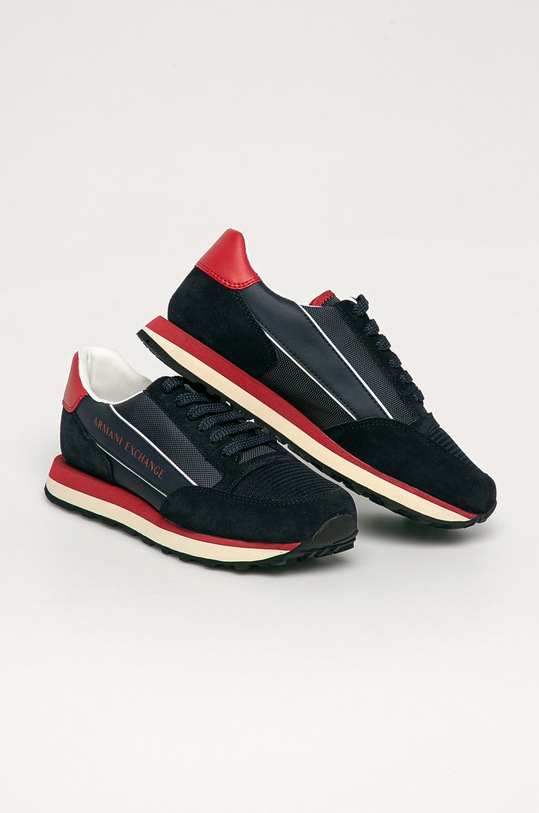 Topánky Armani Exchange XUX083.XV263 tmavomodrá AA00