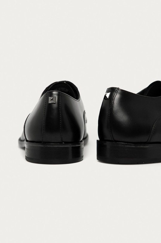 Boty Karl Lagerfeld - Kožené polobotky KL12220.KL12220 černá