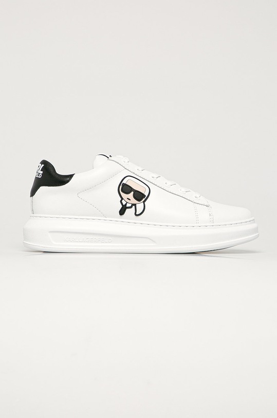 Karl Lagerfeld - Buty skórzane KL52530.011 biały KL52530.011