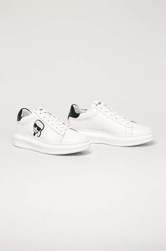 Karl Lagerfeld - Buty skórzane KL52530.011 KL52530.011 biały AW20