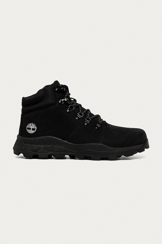 Timberland - Topánky Brooklyn Hiker semišová koža čierna TB0A27PQ0011