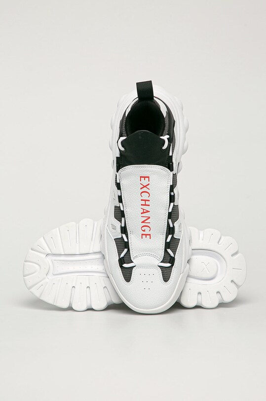 Armani Exchange - Pantofi alb XUX074.XV244