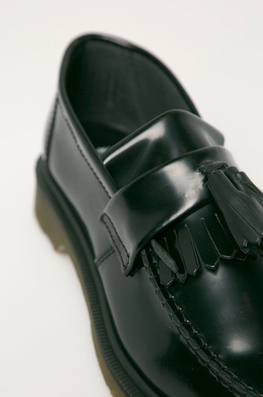 Dr. Martens - Mokasyny skórzane Adrian DM14573001 czarny AW20