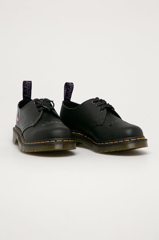 Dr. Martens - Kožené polobotky 1461 Black Sabbath 26316001 černá AW20