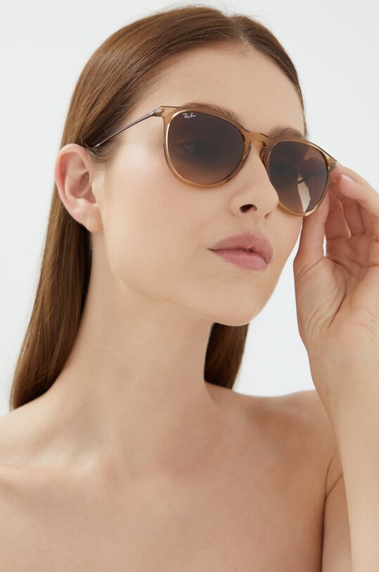 Ray-Ban - Szemüveg ERIKA barna 0RB4171.651413.54