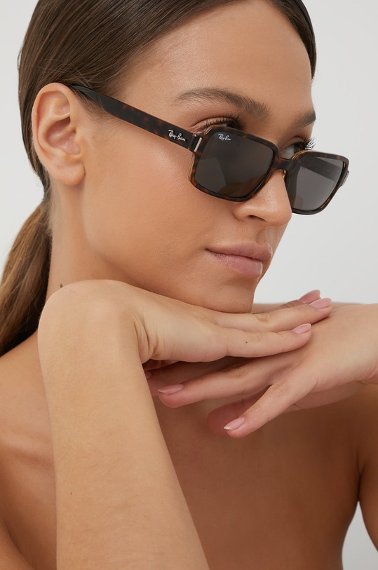 Akcesoria Ray-Ban - Okulary BENJI 0RB2189.1292B1.54 0RB2189.1292B1.54 brązowy
