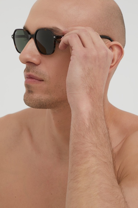 Ray-Ban - Okulary JOHN 0RB2194.902/31.51 0RB2194.902/31.51 brązowy AA00