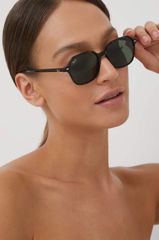 Akcesoria Ray-Ban - Okulary JOHN 0RB2194.902/31.51 0RB2194.902/31.51 brązowy