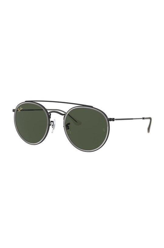 Ray-Ban - Ochelari ROUND DOUBLE BRIDGE 0RB3647N.921231.51 negru AA00
