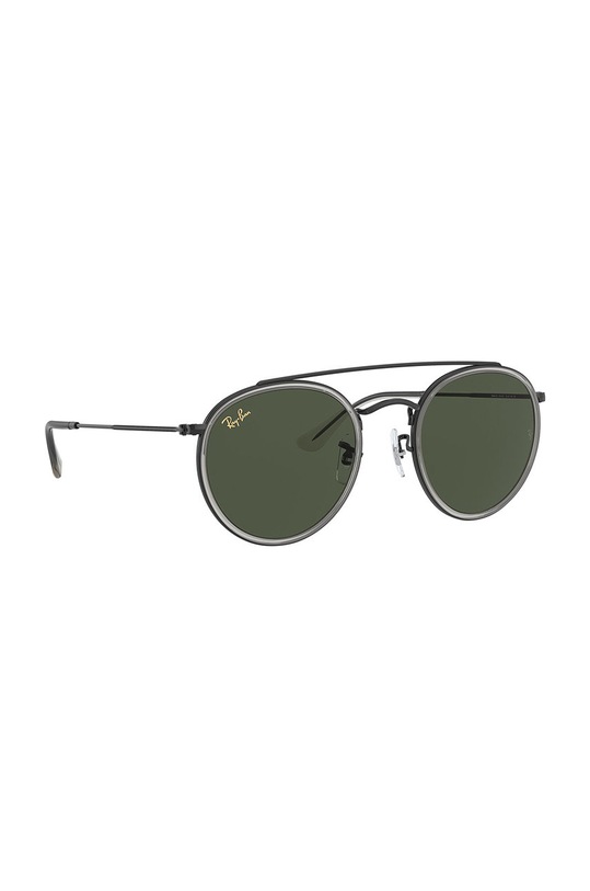 Ray-Ban - Okulary ROUND DOUBLE BRIDGE 0RB3647N.921231.51 czarny 0RB3647N.921231.51