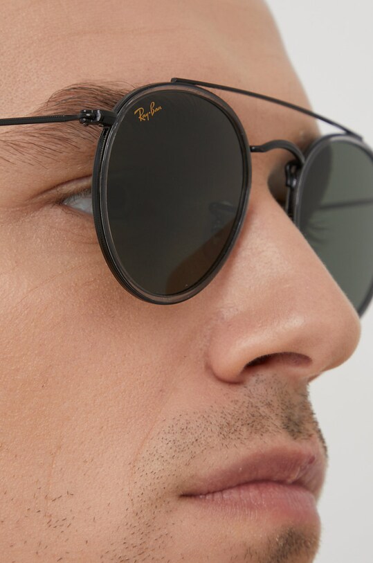 Ray-Ban - Okulary ROUND DOUBLE BRIDGE 0RB3647N.921231.51 0RB3647N.921231.51