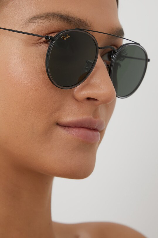 Ray-Ban - Okulary ROUND DOUBLE BRIDGE 0RB3647N.921231.51 0RB3647N.921231.51
