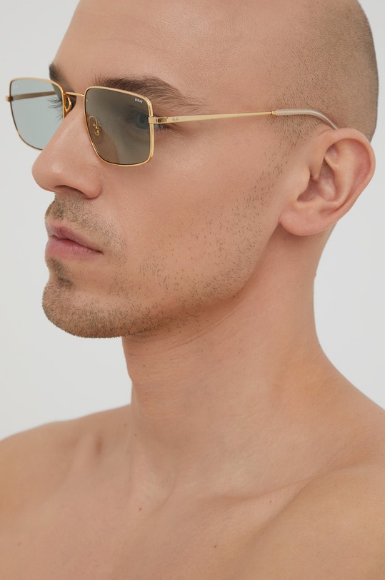 Ray-Ban - Okulary RB3669 0RB3669.001/Q5.55 złoty AA00